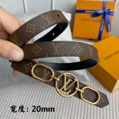 Louis Vuitton Belt 20MM LVB00002 JK2683Is53