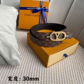 Louis Vuitton Belt 30MM LVB00003 JK2682Gp37