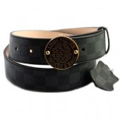 Louis Vuitton Belts 6976 Damier Black Belts JK3069dN21