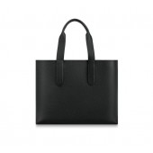 Louis Vuitton Cabas Voyage Taurillon Leather Bag M52817 Black JK445va68