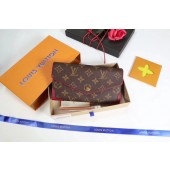 Louis Vuitton CAISSA WALLET N61184 fuchsia JK372qM91