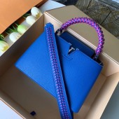 Louis Vuitton CAPUCINES BB M55236 blue JK1079Pu45