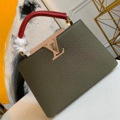 Louis vuitton CAPUCINES BB M55359 green JK1008np57