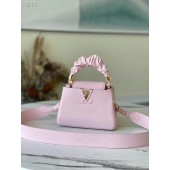 Louis Vuitton CAPUCINES MINI M58586 pink JK100fH28
