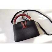 Louis Vuitton CAPUCINES MINI N94047 black&red JK1789UE80