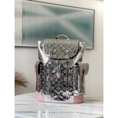 Louis Vuitton CHRISTOPHER PM M58756 Silver JK365EB28
