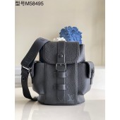 Louis Vuitton Christopher XS Backpack Taurillon Leather M58495 Black JK322mm78