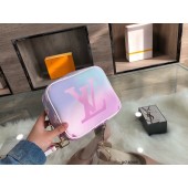 Louis Vuitton Colorful Handbag Wash Bag 40066 Pink&Blue JK5840Is79