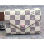 Louis Vuitton Damier Azur Canvas Victorine Wallet N62360 JK562kC27