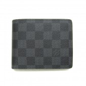 Louis Vuitton Damier Graphite Florin Wallet N63074 JK710Gh26