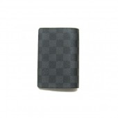 Louis Vuitton Damier Graphite Passport Cover wallet N60031 JK709vN22