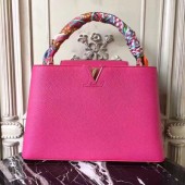 Louis Vuitton Elegant Capucines Bags MM M41813 Rose JK2168Yf79