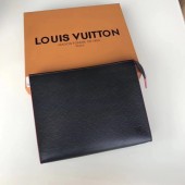 Louis Vuitton Epi Leather TOILETRY POUCH 26 M67184 Black&Rose JK2241oJ62