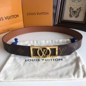 Louis Vuitton Leather Belt M0196W 30MM JK2743dX32