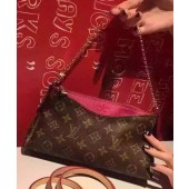 Louis Vuitton Monogram Canvas PALLAS CLUTCHES M41638 Red JK2451lU52