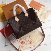 Louis Vuitton Monogram Canvas Speedy 30 with Shoulder Strap M40391 JK2228yk28