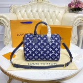 Louis Vuitton Monogram denim M59609 blue JK5997RX32