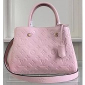 Louis Vuitton Monogram Empreinte MONTAIGNE BB Bag M50665 Pink JK2430zS17