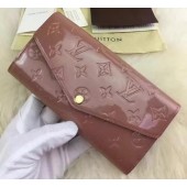 Louis Vuitton Monogram Vernis SARAH WALLET M61227 Brown JK580Oq54