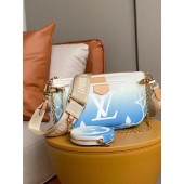 Louis Vuitton MULTI POCHETTE ACCESSOIRES M57633 Blue JK556hc46