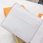 Louis vuitton MULTIPLE Wallet M67819 Monogram White JK313Dq89