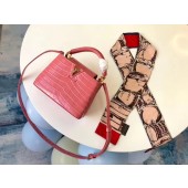 Louis vuitton original crocodile CAPUCINES PM M94587 pink JK1340MO84