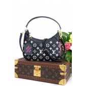 Louis Vuitton Original Leather Bagatelle M46091 Black JK5878nE34