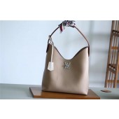 Louis vuitton original LOCKME HOBO M44330 Beige JK1416lk46