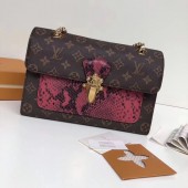 Louis vuitton original monogram canvas VICTOIRE M43731 rose JK1750Xp72