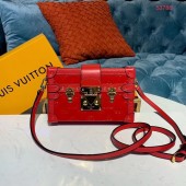 Louis vuitton original PETITE MALLE M54180 red JK1228Ym74