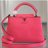 Louis Vuitton Original Taurillon Leather CAPUCINES BB Bag M90294 Rose JK2423TL77