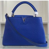 Louis Vuitton Original Taurillon Leather CAPUCINES BB Bag M90294 Royal JK2422ED90