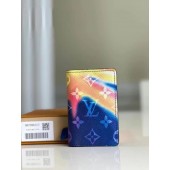 Louis Vuitton POCKET ORGANIZER M61696 blue JK85Xp72