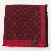 Louis Vuitton Scarves Cotton LV6723H Black&Red JK3826nB26