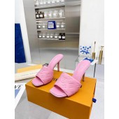 Louis Vuitton slipper 25192-5 Heel 9.5CM JK1927Qu69