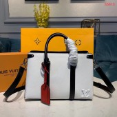 Louis Vuitton SOUFFLOT BB M55613 white JK915Gh26