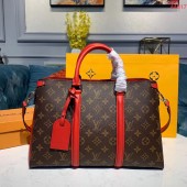 Louis Vuitton SOUFFLOT Medium bag M44817 red JK930sp14