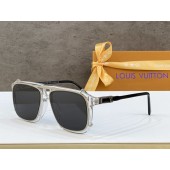 Louis Vuitton Sunglasses Top Quality LVS00483 Sunglasses JK4896Ag46
