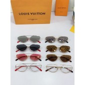 Louis Vuitton Sunglasses Top Quality LVS01365 JK4018Lo54