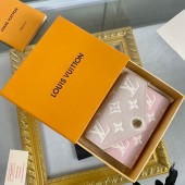 Louis Vuitton VICTORINE WALLET M81289 Pink&Yellow JK24lq41