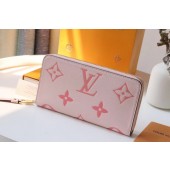 Louis Vuitton ZIPPY WALLET M80403 pink JK144Pu45