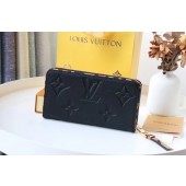 Louis Vuitton ZIPPY WALLET M80680 black JK80DI37