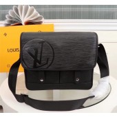 Luxury LOUIS VUITTON MESSENGER PM M53492 black JK1713QT69