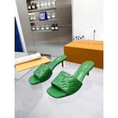 Luxury Louis Vuitton slipper 25194-5 Heel 5.5CM JK1909bE46