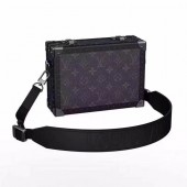 Replica Best Quality Louis Vuitton Monogram Canvas PETITE MALLE M20101 black JK1727Rf83