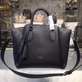 Replica High Quality Louis Vuitton Original Mahina Leather HAUMEA M55029 black JK1622Jh90