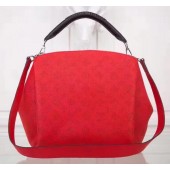 Replica Louis Vuitton Calfskin Leather Babylone PM M50031 Red JK2334BJ25