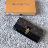 Replica Louis Vuitton CHERRYWOOD WALLET M61719 black JK401aG44