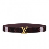 Replica Louis Vuitton Facettes Monogram Vernis Belt M9874U JK3050ED66