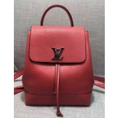 Replica Louis Vuitton LOCKME BACKPACK M41817 Red JK2397Kg43